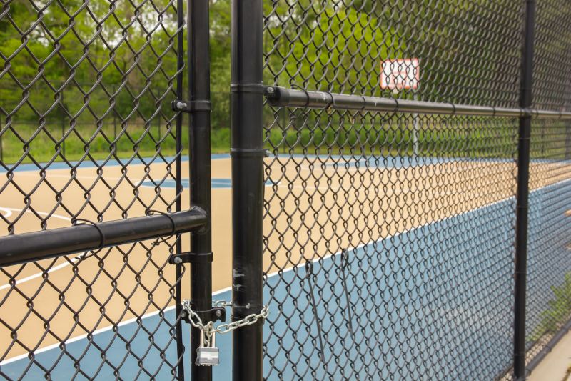 Tennis Court Fence Replacement
